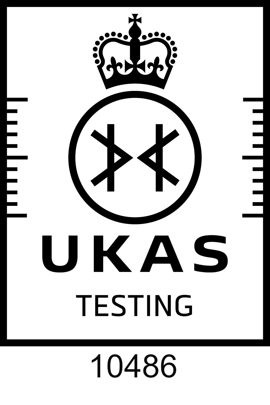 UKAS Testing 10486 logo